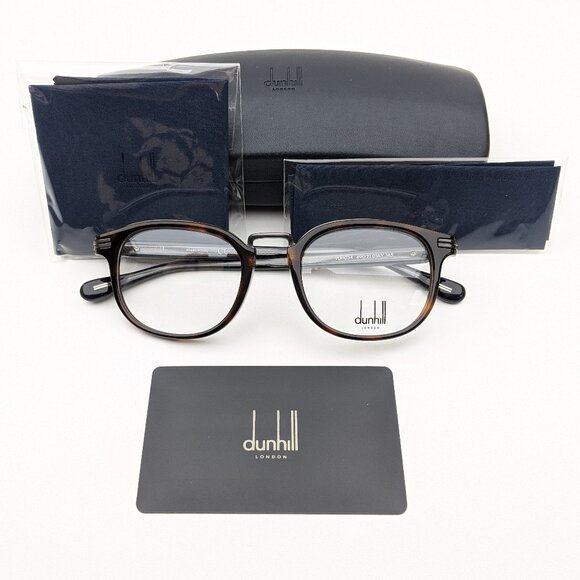 🕶️Made in Italy! Dunhill VDH034 Eyeglasses 49/21 145 | ALT219🕶️ - Picture 1 of 11